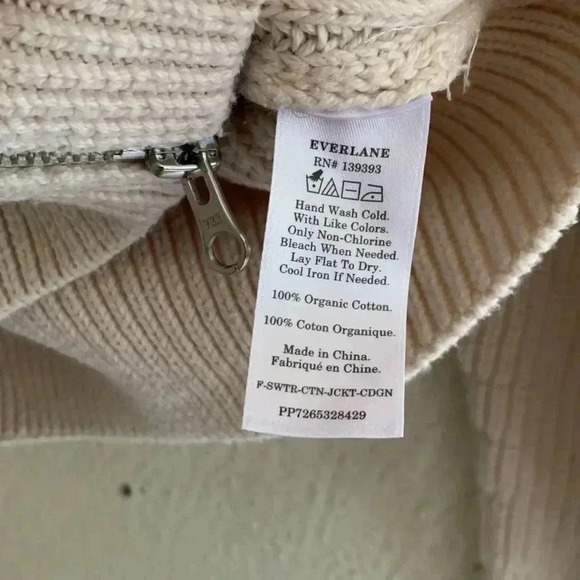 EVERLANE The Chunky Cardigan Size XXS - Picture 6 of 8
